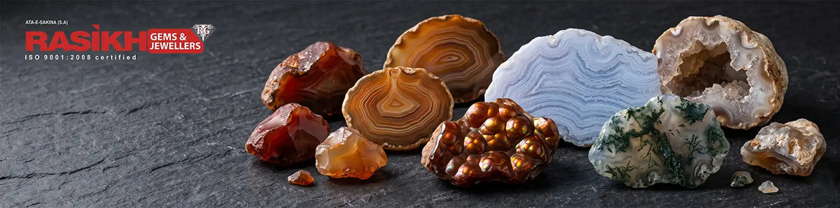 12 Types of Agate Stone: Colours, Patterns & Uses