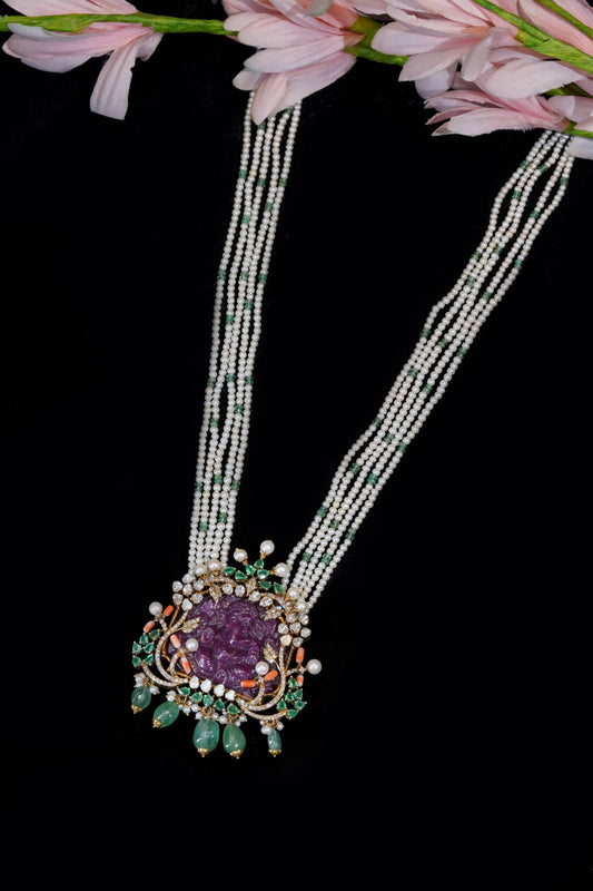 18K Pearl Dori Ethereal Bloom Pendant