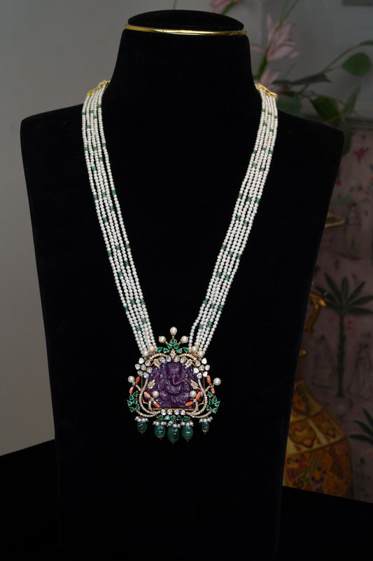 18K Pearl Dori Ethereal Bloom Pendant