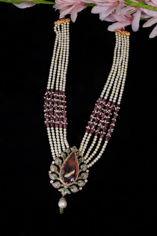 18K Pearl Dori Celestial Whisper Pendant