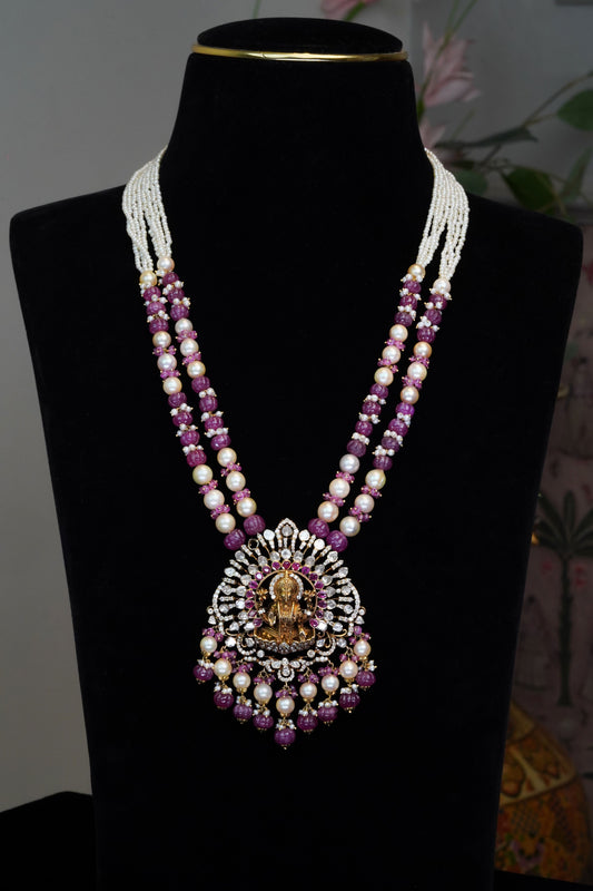 18K Ruby Dori Regal Flame Pendant