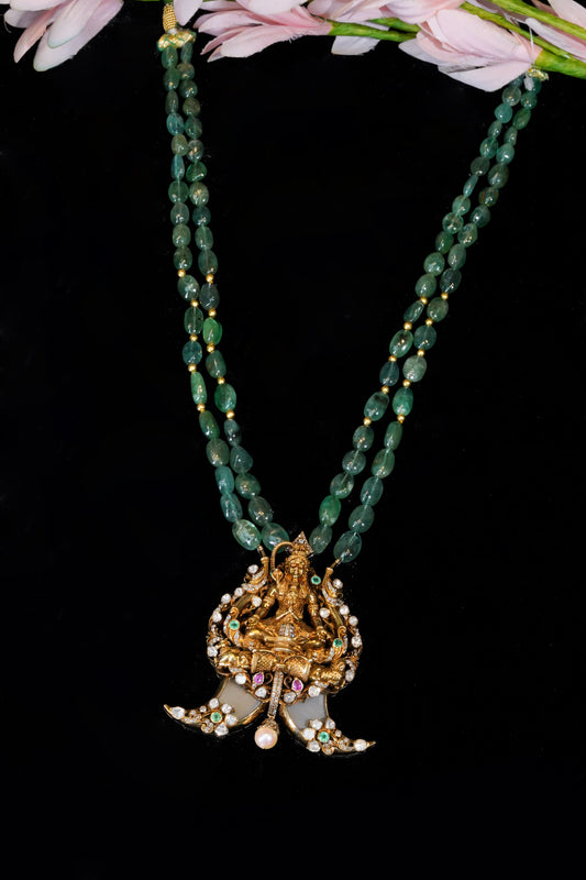 18K Pearl Dori Luminous Veil Pendant