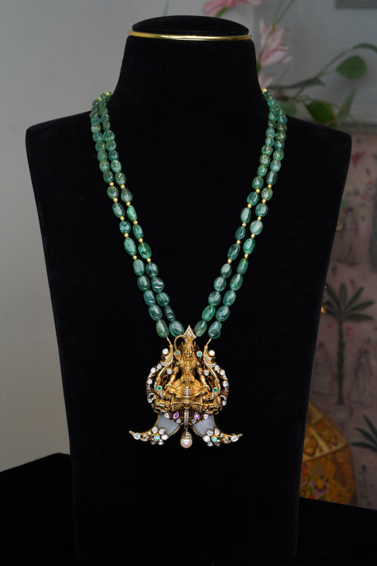 18K Pearl Dori Luminous Veil Pendant