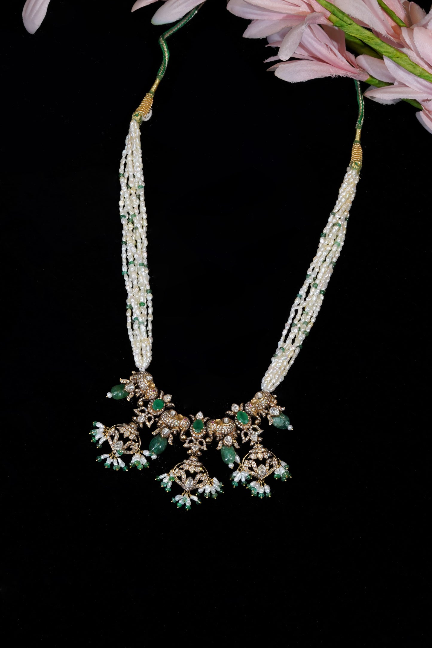 18K Emerald Dori Verdant Grace Pendant