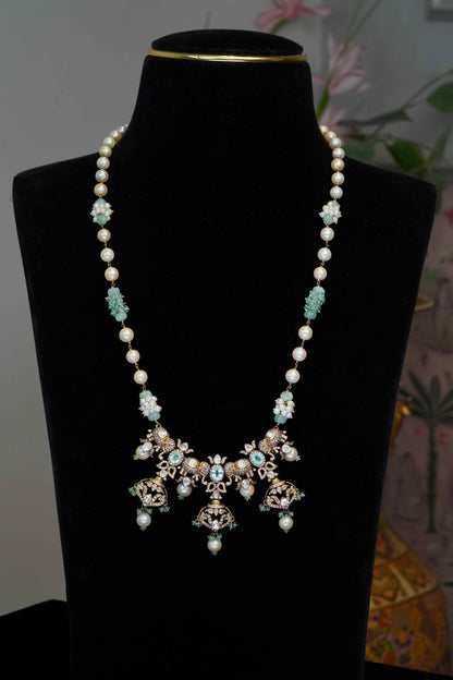 18K Pearl & Ruby Ivory Radiance Pendant