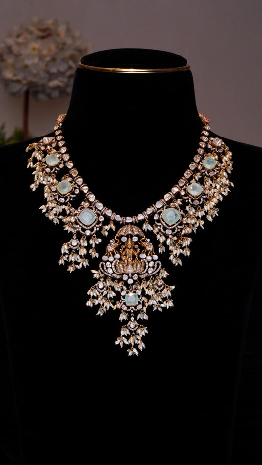18K Ruby Kundan Maharani Glow Necklace