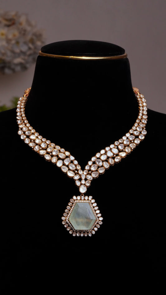 18K Ruby Crownfire Necklace