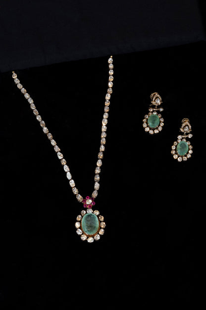 18K Ruby Vermilion Ascend Necklace