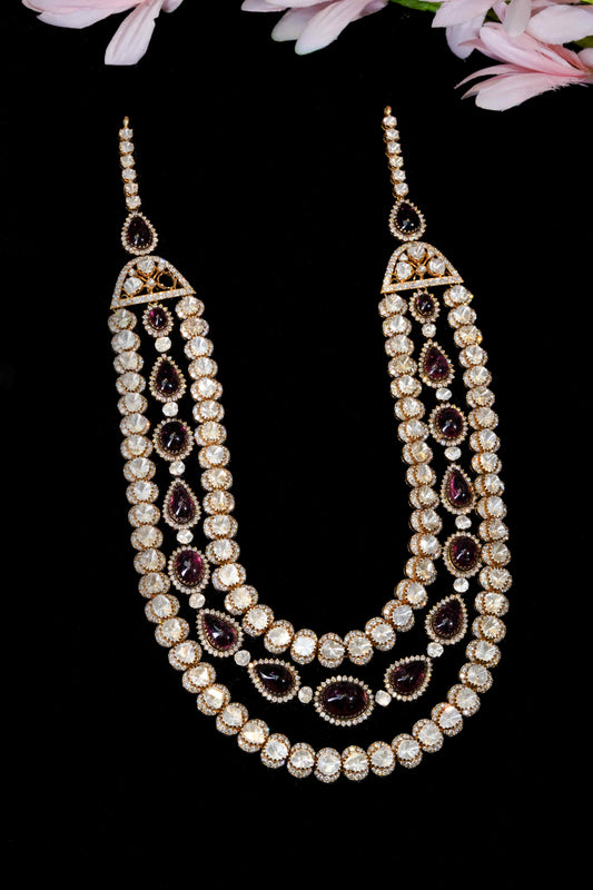 18K Tourmaline Prism Royale Necklace