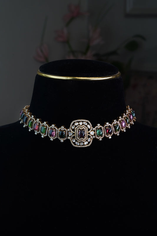 18K Tourmaline Aurora Luxe Necklace