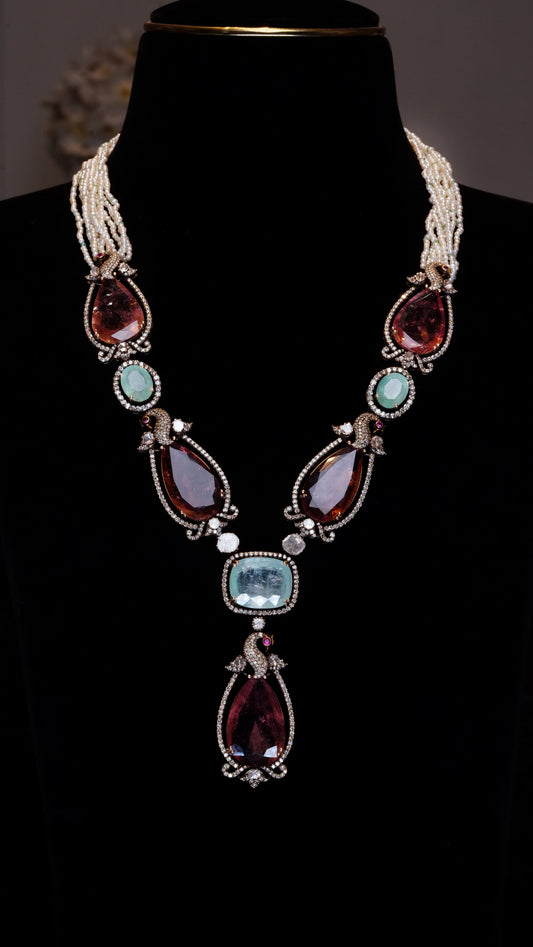 18K Pearl Dori (Thread) Elegance Necklace