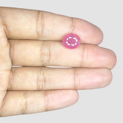 Buy Authentic Natural Ruby - Oval 4.63 Carats 10.21x8.73x5.82mm Size