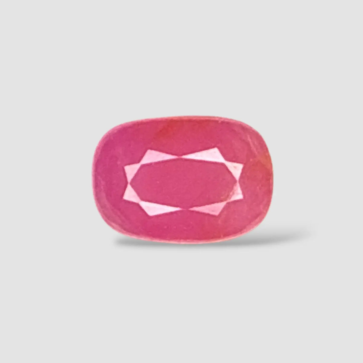 Buy Certified Ruby Gemstone - Cushion 2.5 Carats 9.48x6.68x4.19mm Size
