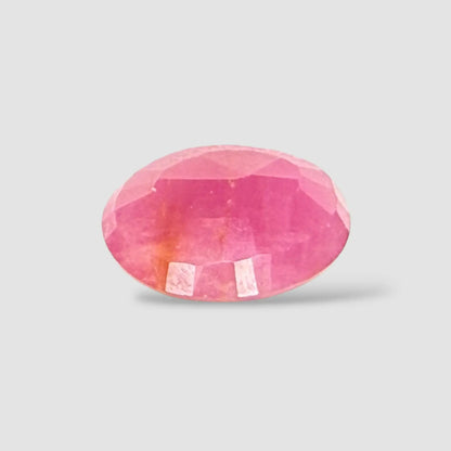 Buy Loose Ruby Gemstone - Oval 5.06 Carats 12.30x10.25x4.27mm Size