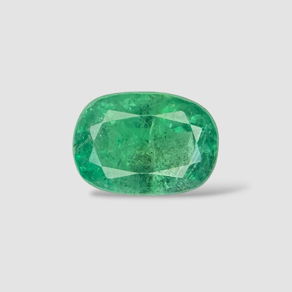 Buy Natural Emerald Gemstone In Cushion Mixed Cut Shape 2.44 Carats 10.01x7.13x5.39mm Size