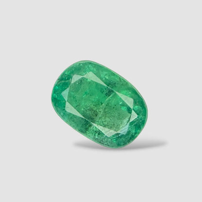 Buy Natural Emerald Gemstone In Cushion Mixed Cut Shape 2.44 Carats 10.01x7.13x5.39mm Size