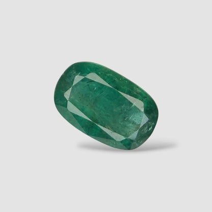 Buy Natural Emerald Gemstone In Cushion Mixed Cut Shape 4.46 Carats 12.76x8.29x5.92mm Size