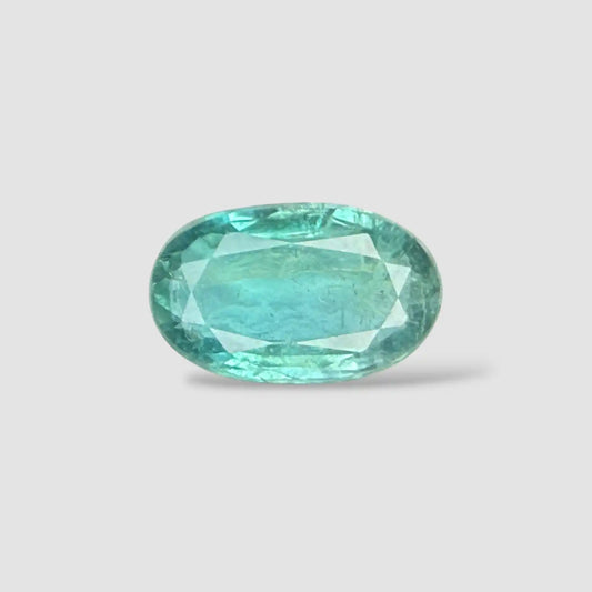 Buy Natural Emerald Gemstone In Oval Mixed Cut Shape 2.19 Carats 10.76x6.61x4.22mm Size
