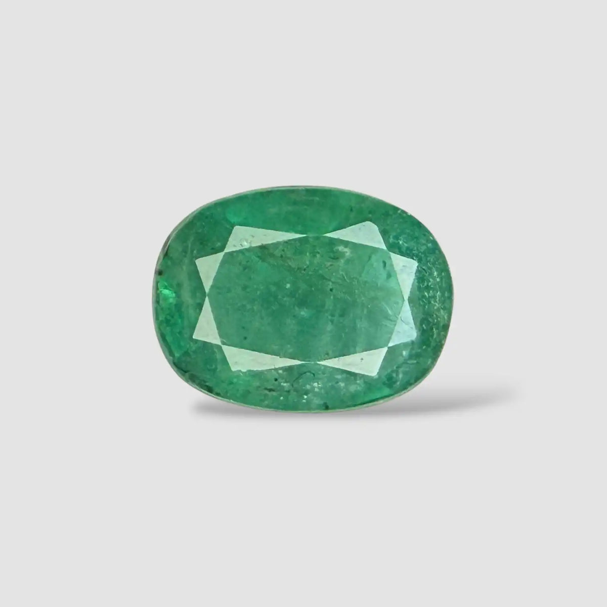 Buy Natural Emerald Gemstone In Oval Mixed Cut Shape 2.76 Carats 10.71x8.11x4.48mm Size