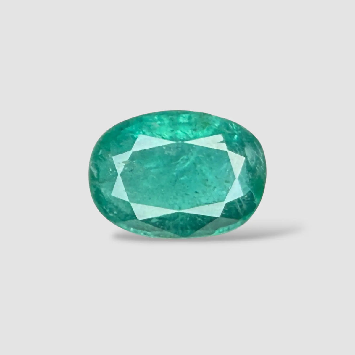 Buy Natural Emerald Gemstone In Oval Mixed Cut Shape 3.44 Carats 11.93x8.57x4.89mm Size
