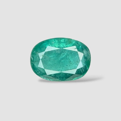 Buy Natural Emerald Gemstone In Oval Mixed Cut Shape 3.44 Carats 11.93x8.57x4.89mm Size