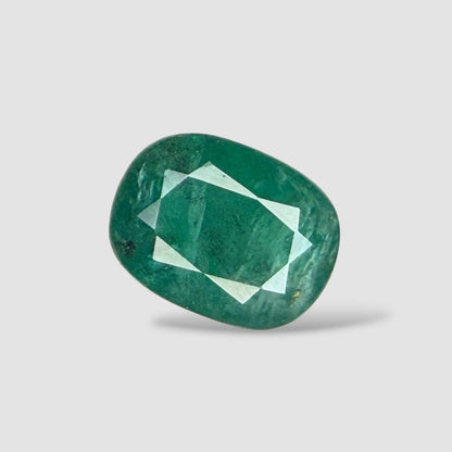 Buy Natural Emerald Gemstone In Oval Mixed Cut Shape 5.5 Carats 12.58x9.69x6.99mm Size