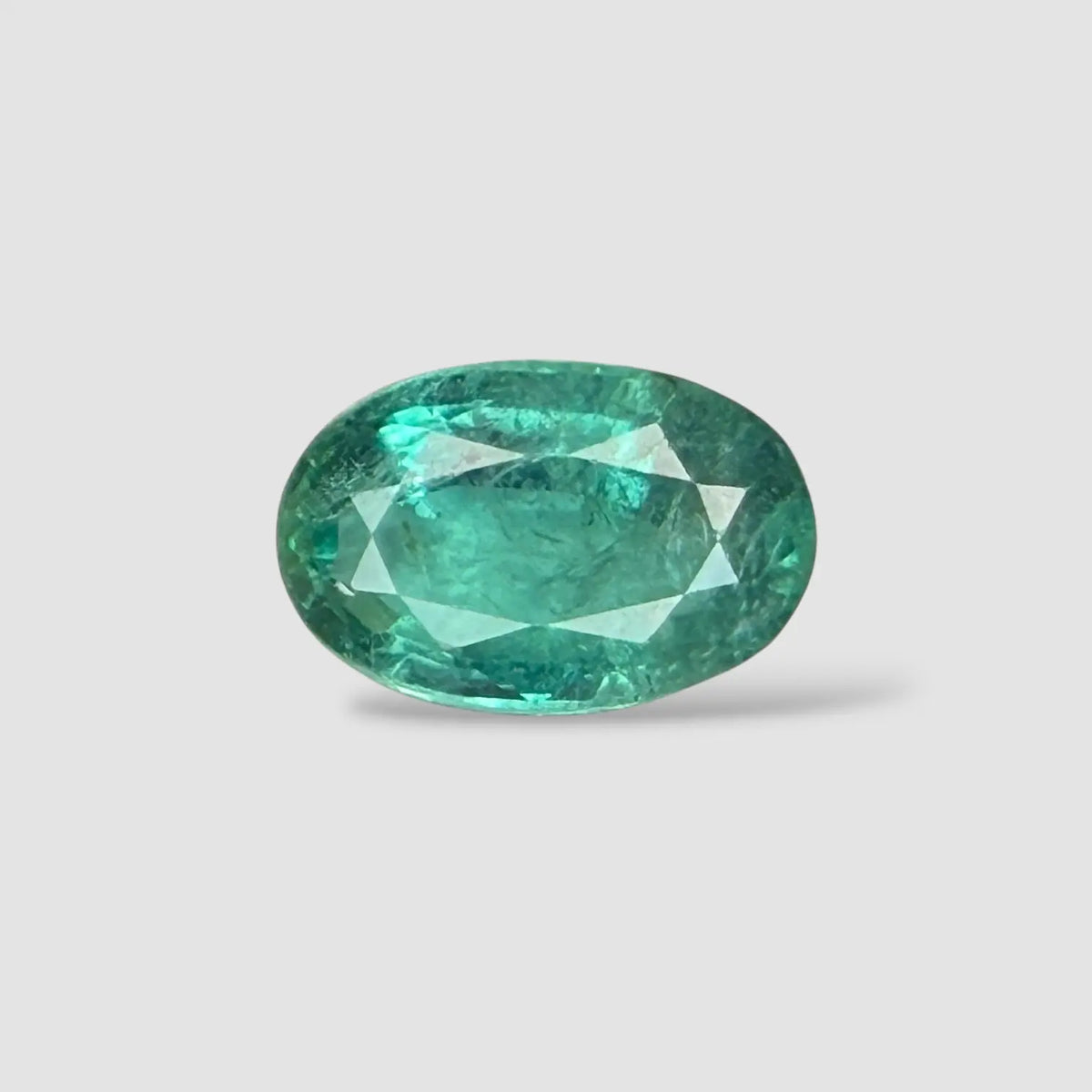 Buy Natural Green Emerald In Oval Mixed Cut Shape 2.22 Carats 10.33x6.68x4.63mm Size