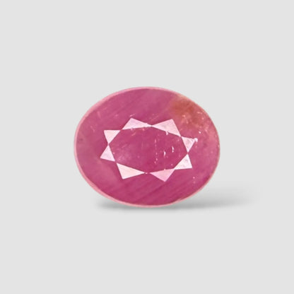 Buy Original Burmese Ruby - Oval 3.84 Carats 9.95x8.24x4.98mm Size
