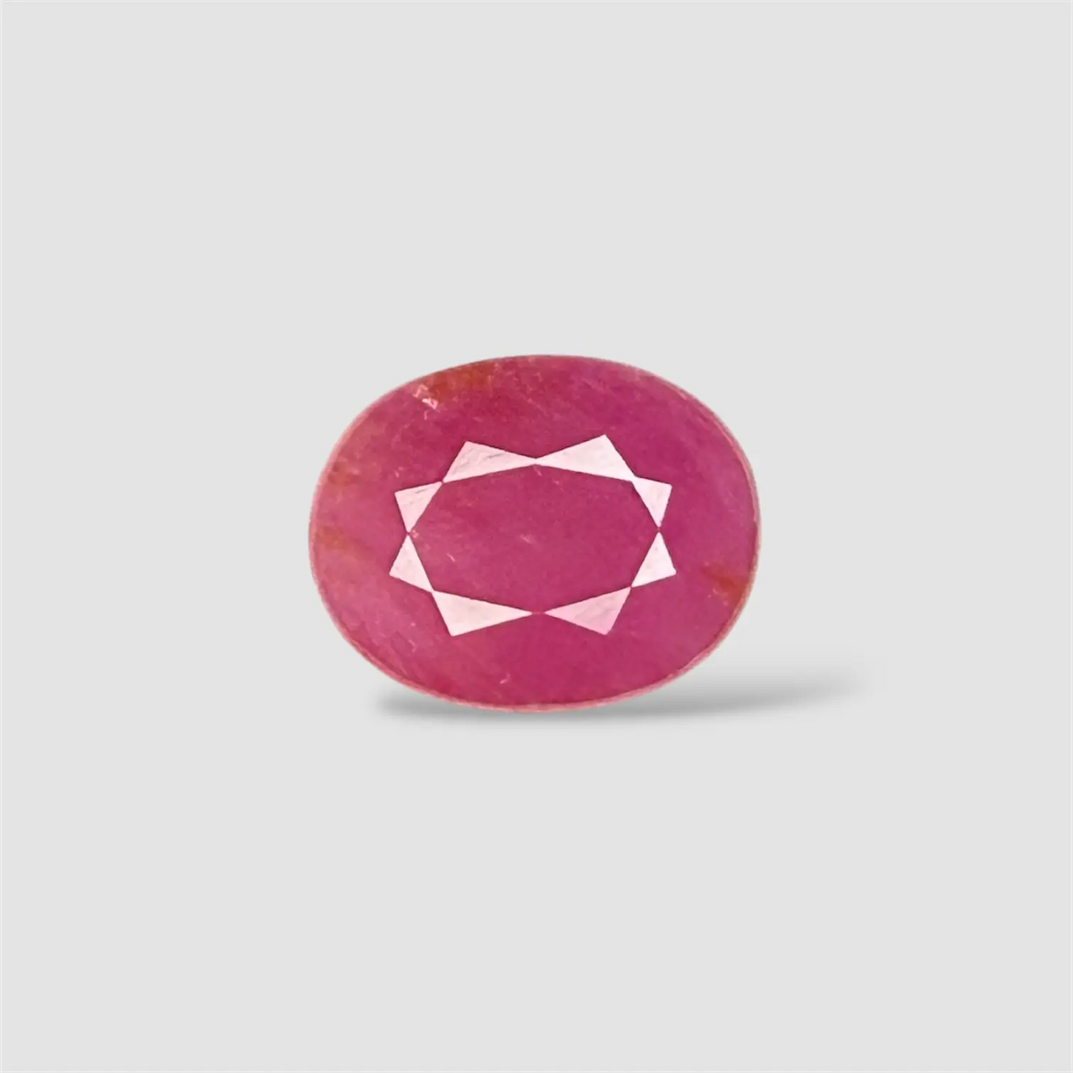 Buy Original Ruby Gemstone - Oval 3.38 Carats 10.22x8.09x4.11mm Size