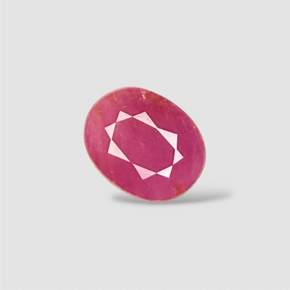 Buy Original Ruby Gemstone - Oval 3.38 Carats 10.22x8.09x4.11mm Size