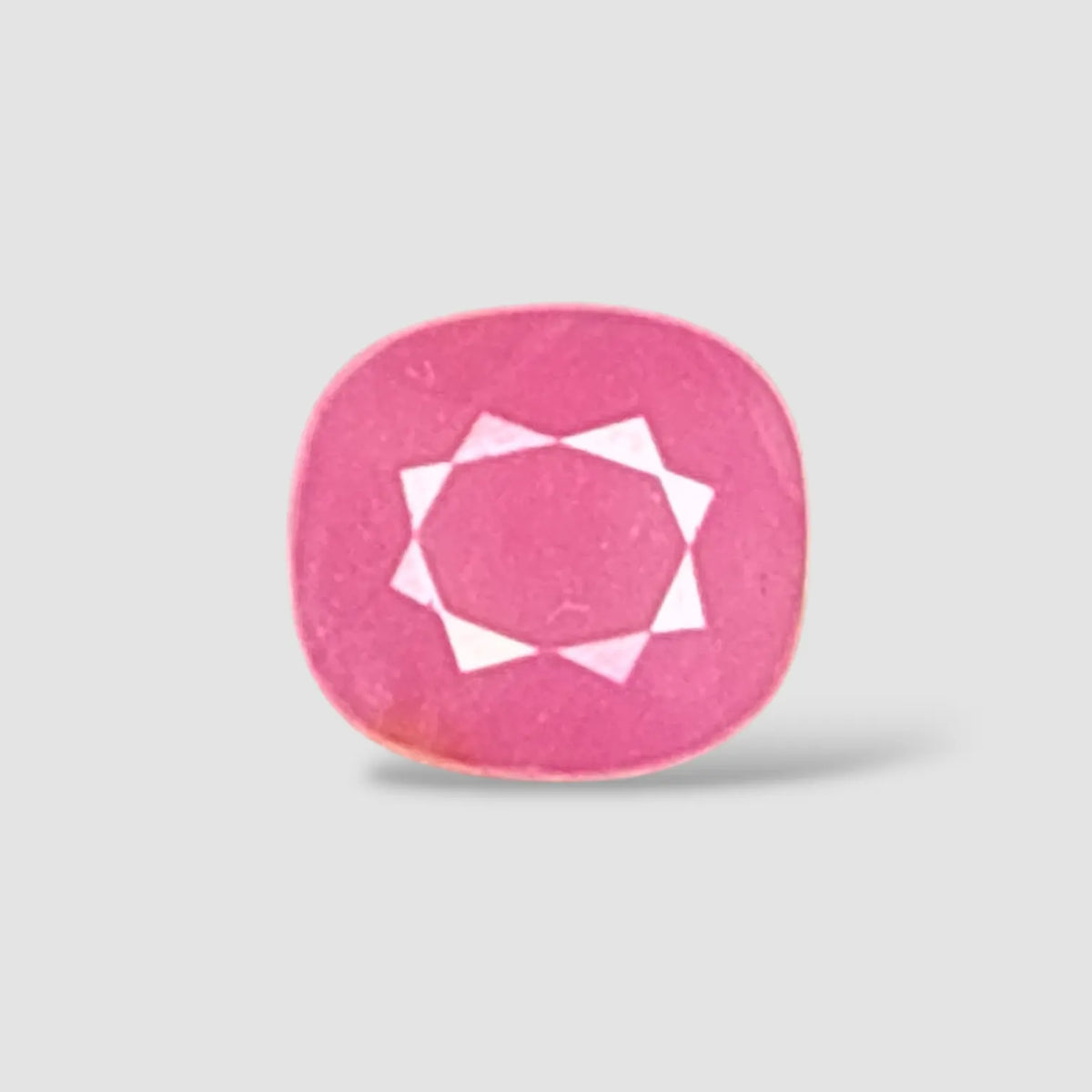 Buy Original Ruby Stone - Cushion 2.82 Carats 8.72x7.97x3.99mm Size