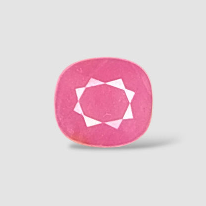 Buy Original Ruby Stone - Cushion 2.82 Carats 8.72x7.97x3.99mm Size