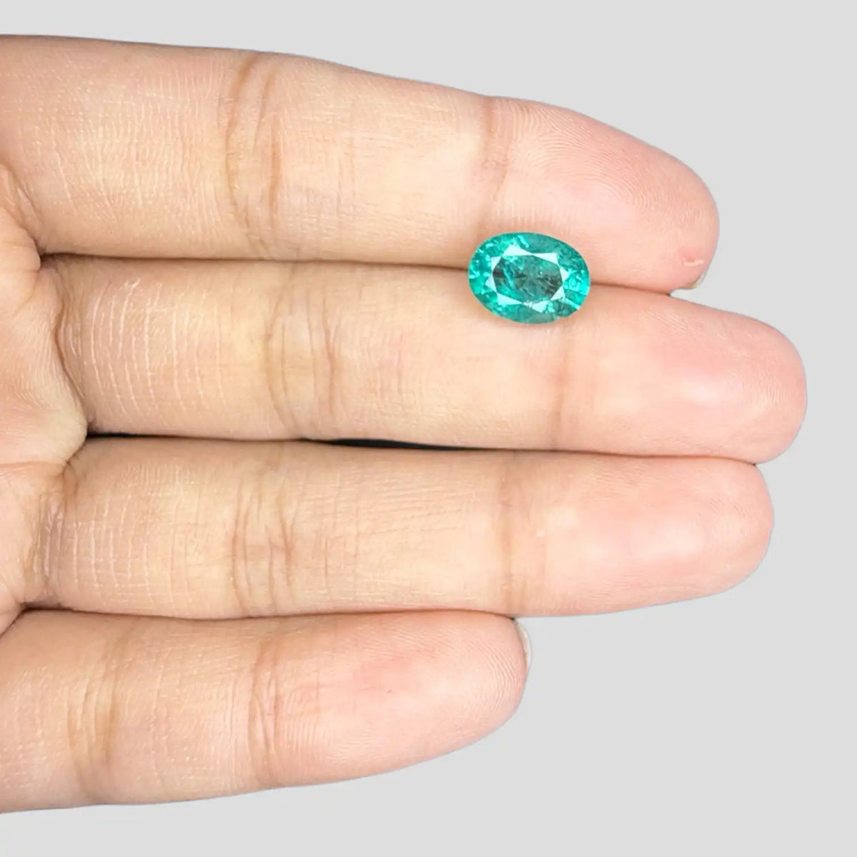 Buy Premium Natural Emerald In Oval Mixed Cut Shape 2.22 Carats 9.70x7.19x5.35mm Size
