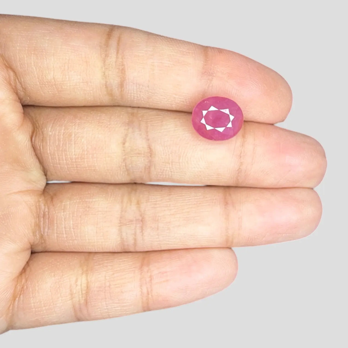 Buy Premium Ruby Gemstone - Oval 5.86 Carats 10.42x8.96x6.50mm Size