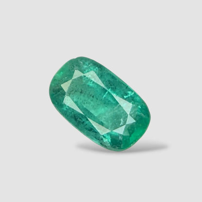 Buy Real Emerald Stone In Cushion Mixed Cut Shape 2.84 Carats 11.76x7.36x4.87mm Size