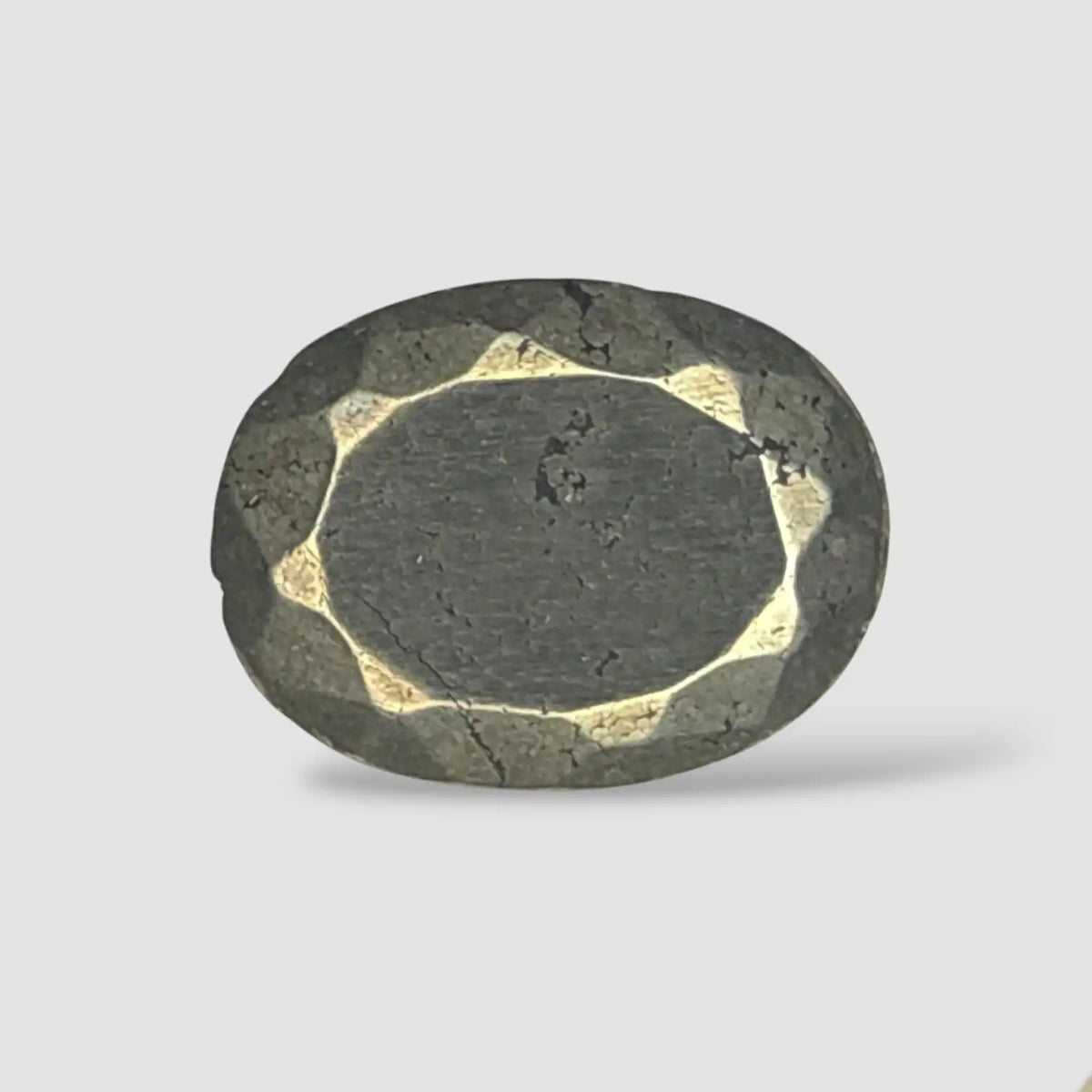 Buy Real Natural Pyrite In Oval Shape 6.45 Carats