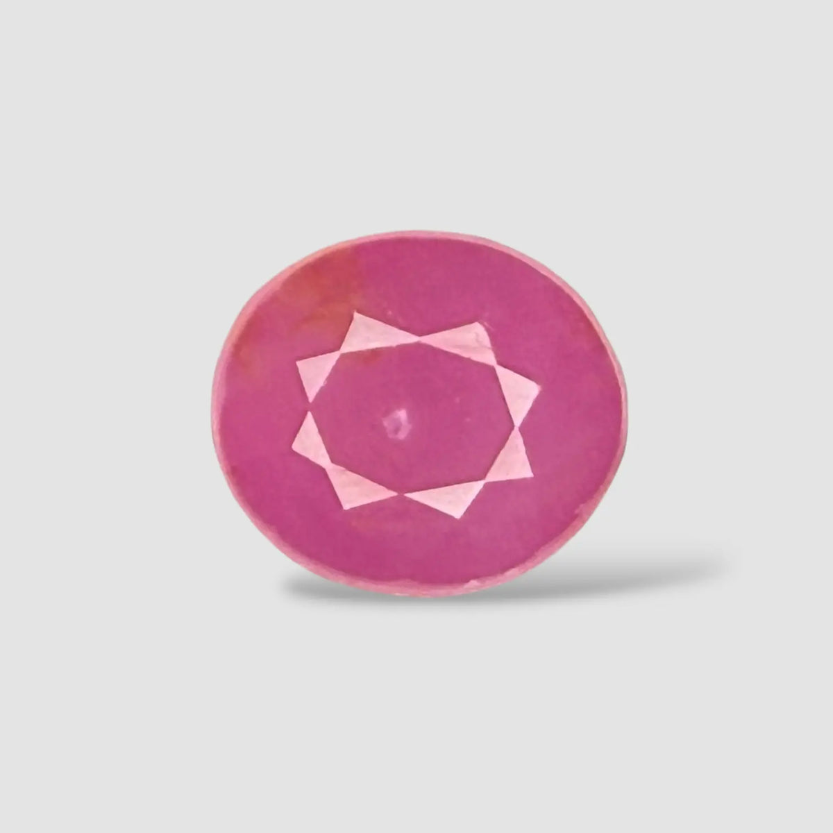 Buy Real Ruby Gemstone - Oval 2.76 Carats 8.57x7.56x4.34mm Size