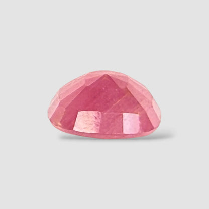 Certified Burma Ruby Gemstone - Cushion 3.95 Carats 9.80x7.99x5.15mm Size