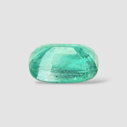 Genuine Emerald Stone In Cushion Mixed Cut Shape 2.91 Carats 11.21x7.45x4.91mm Size