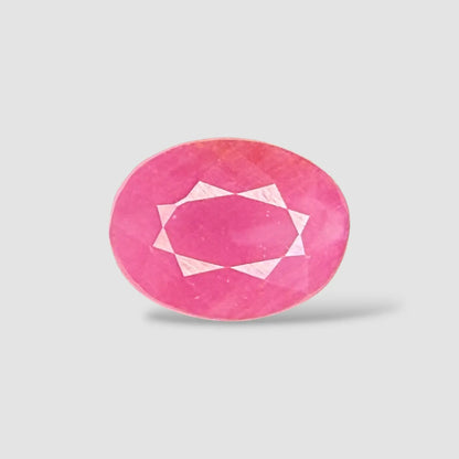 Genuine Ruby Gemstone Online - Oval 5.76 Carats 11.94x9.13x5.51mm Size