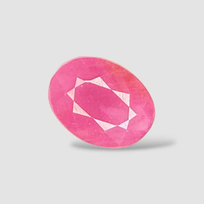 Genuine Ruby Gemstone Online - Oval 5.76 Carats 11.94x9.13x5.51mm Size