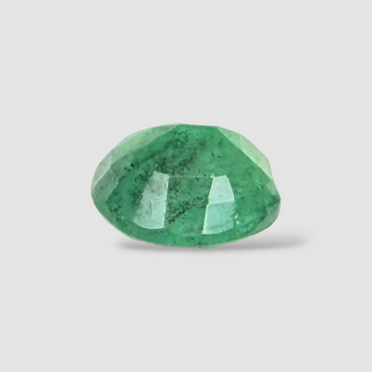 High Quality Natural Emerald In Oval Mixed Cut Shape 3.29 Carats 10.24x8.41x5.98mm Size