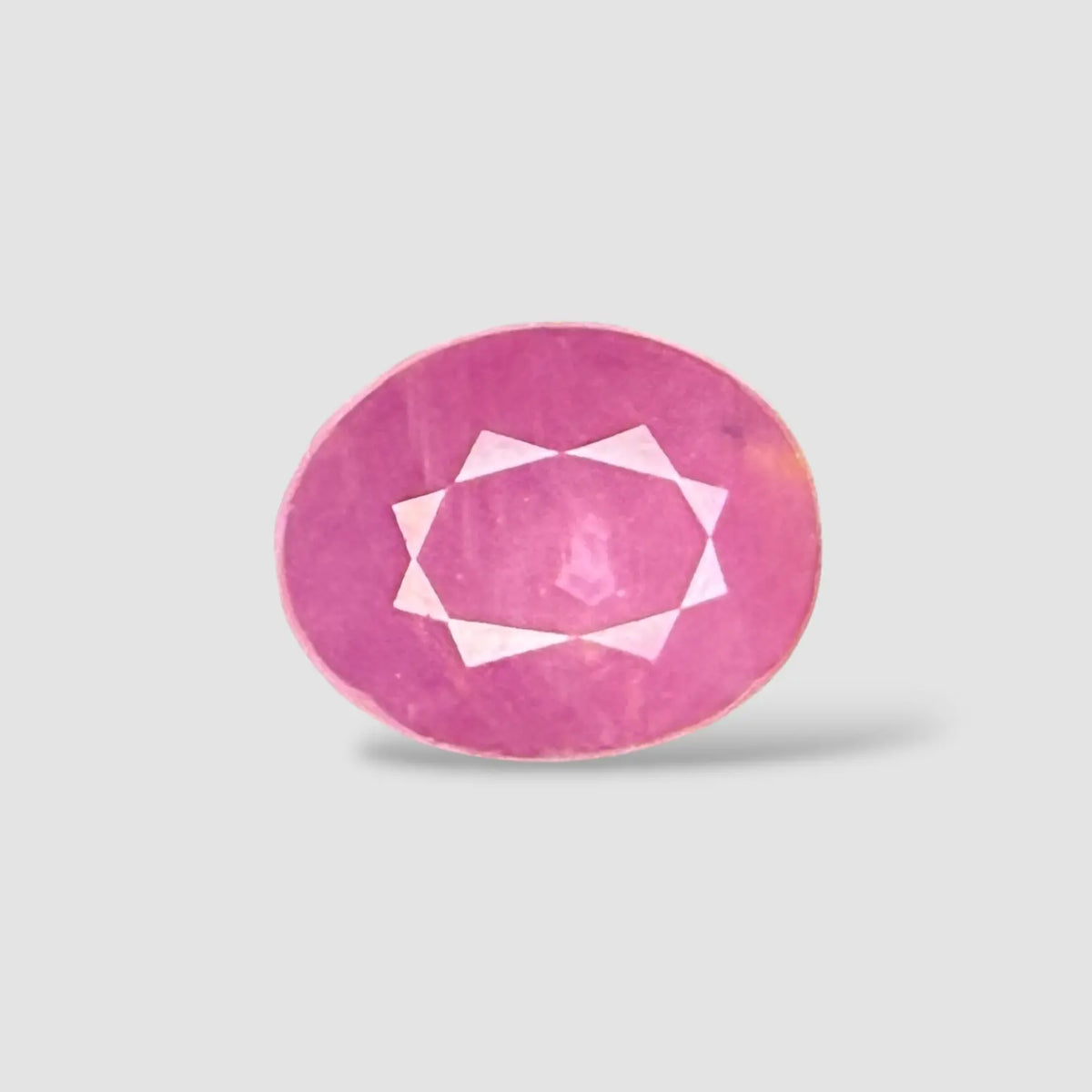 High Quality Natural Ruby - Oval 4.41 Carats 10.25x8.27x5.49mm Size