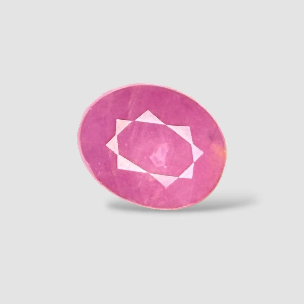 High Quality Natural Ruby - Oval 4.41 Carats 10.25x8.27x5.49mm Size
