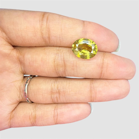 Natural Alexandrite Oval Mixed Cut - 6.86 Carats