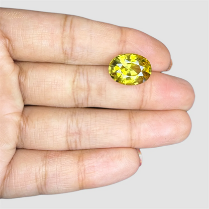 Natural Alexandrite Oval Mixed Cut - 8.02 Carats