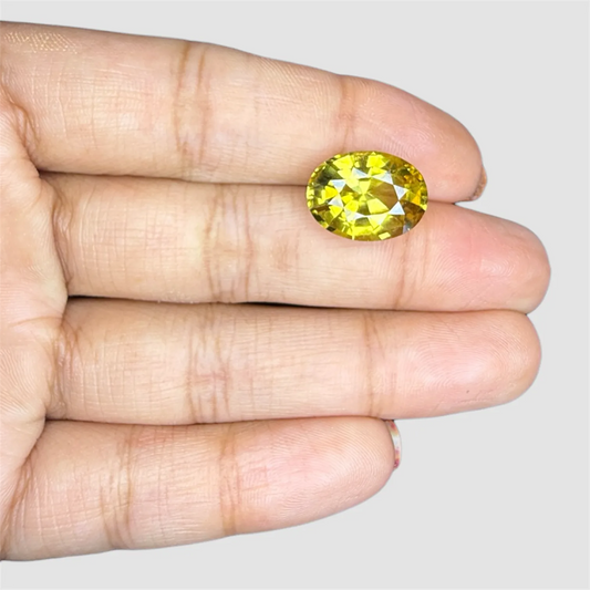 Natural Alexandrite Oval Mixed Cut - 8.02 Carats