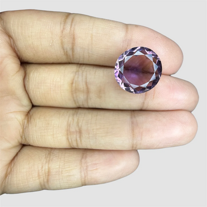 Natural Amethyst Round Cut - 8.05 Carats