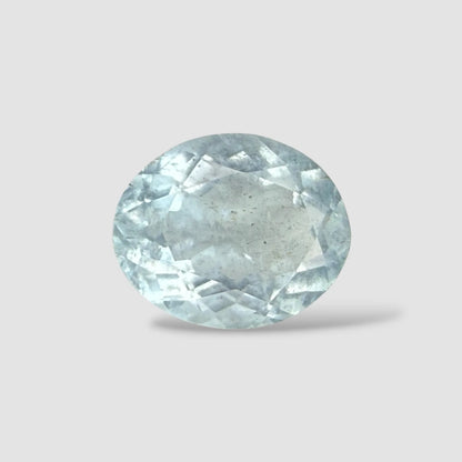 Natural Aquamarine Oval Cut - 2.60 Carats