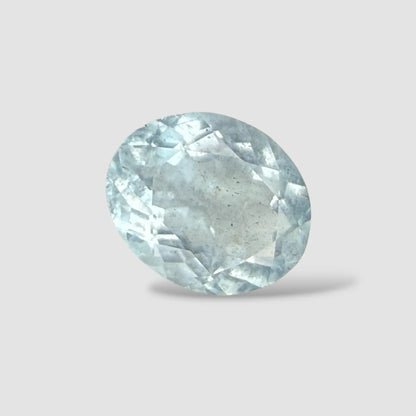 Natural Aquamarine Oval Cut - 2.60 Carats